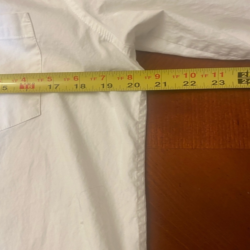 Crate & Barrel Shirt White LP - Picture 8 of 9